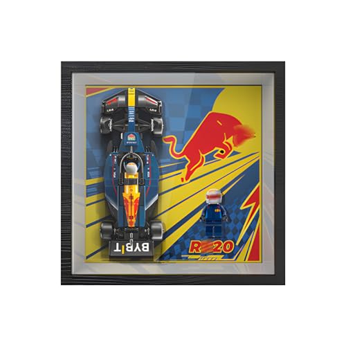 Display Wandboard Wandhalterung für LE-GO für Speed F-1 10in1 77242 77243 77244 77250 77251 mit Le-go Auto Haken Halterung Wandmontage Geschenkideen Dekoration (kein Modell) (77243) von Generisch