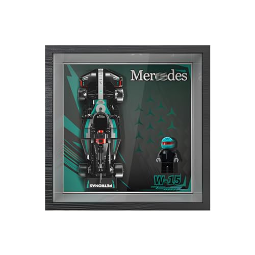 Display Wandboard Wandhalterung für LE-GO für Speed F-1 10in1 77242 77243 77244 77250 77251 mit Le-go Auto Haken Halterung Wandmontage Geschenkideen Dekoration (kein Modell) (77244) von Generisch