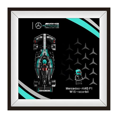 Display Wandboard Wandhalterung für LE-GO für Speed F-1 10in1 77242 77243 77244 77250 77251 mit Le-go Auto Haken Halterung Wandmontage Geschenkideen Dekoration (kein Modell) (77244) von Generisch