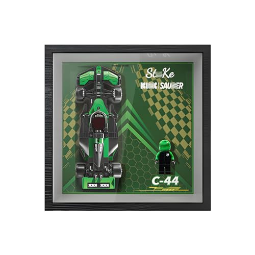 Display Wandboard Wandhalterung für LE-GO für Speed F-1 10in1 77242 77243 77244 77250 77251 mit Le-go Auto Haken Halterung Wandmontage Geschenkideen Dekoration (kein Modell) (77247) von Generisch