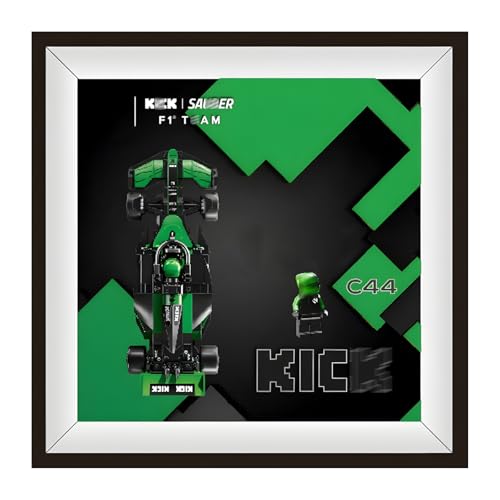 Display Wandboard Wandhalterung für LE-GO für Speed F-1 10in1 77242 77243 77244 77250 77251 mit Le-go Auto Haken Halterung Wandmontage Geschenkideen Dekoration (kein Modell) (77247) von Generisch