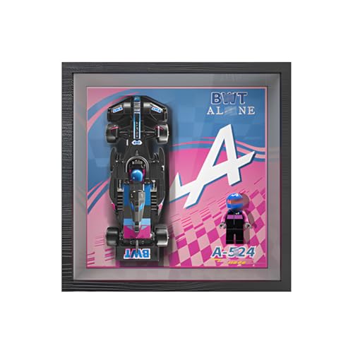 Display Wandboard Wandhalterung für LE-GO für Speed F-1 10in1 77242 77243 77244 77250 77251 mit Le-go Auto Haken Halterung Wandmontage Geschenkideen Dekoration (kein Modell) (77248) von Generisch