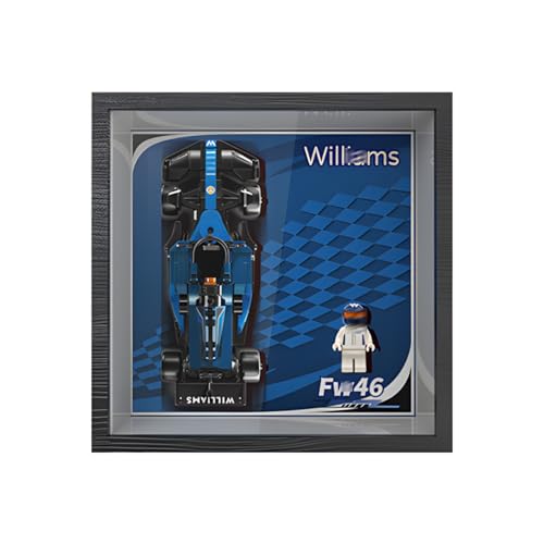 Display Wandboard Wandhalterung für LE-GO für Speed F-1 10in1 77242 77243 77244 77250 77251 mit Le-go Auto Haken Halterung Wandmontage Geschenkideen Dekoration (kein Modell) (77249) von Generisch