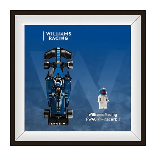 Display Wandboard Wandhalterung für LE-GO für Speed F-1 10in1 77242 77243 77244 77250 77251 mit Le-go Auto Haken Halterung Wandmontage Geschenkideen Dekoration (kein Modell) (77249) von Generisch