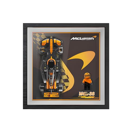 Display Wandboard Wandhalterung für LE-GO für Speed F-1 10in1 77242 77243 77244 77250 77251 mit Le-go Auto Haken Halterung Wandmontage Geschenkideen Dekoration (kein Modell) (77251) von Generisch