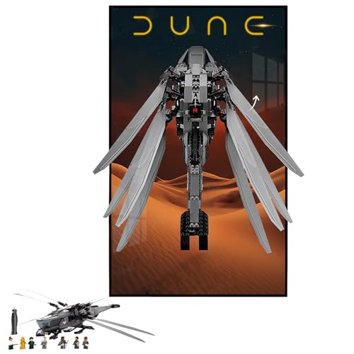 Display-Wandhalterung anwendbar für Le-Go Technic 10327 Royal Dune Ornithopter Baustein-Modell, Räume dekorieren oder sammeln, 50 x 80 cm, nur Display-Wandtafel (Typ C) von Generisch