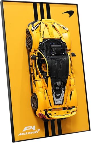 Display-Wandtafel für LEGO Technic 42172 McL*aren P1, dekorative Hintergrundplatte, Geschenk für Lego-Auto-Wandhalterungs-Enthusiasten (nur Wandplatte) (D) von Generisch
