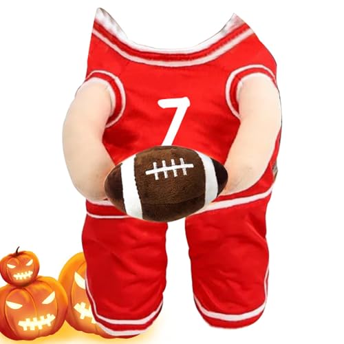 Dog Basketball Kostüm - Dog Basketball Player Kostüm | Halloween Kostüm With Ball | Realistic Dog Outfits For Halloween Masquerade Funny Adjustable Straps Pet Sports Jersey Dog Basketball Kostüm - Dog Basketball Player Kostüm | Halloween Kostüm With Ball | Realistic Dog Outfits For Halloween Masquerade Funny Adjustable Straps Pet Sports Jersey von Generisch