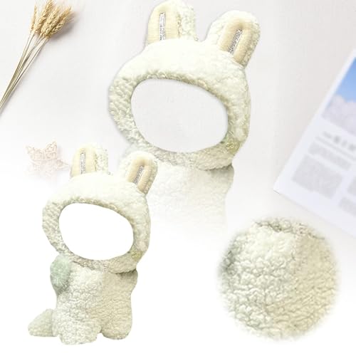 Doll Costume Weiche Puppenkleidung für Kinder, kurzes Material, Indoor-Spielkostüm-Outfit für Kinder ab 3 Jahren Doll Costume (White, 17x10cm) von Generisch