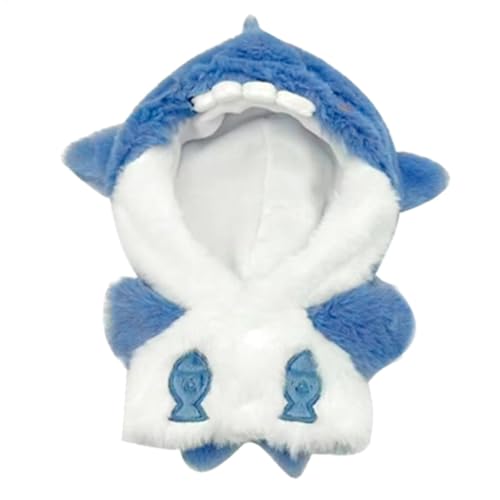 Doll Shark Hoodie, Kids Doll Clothing, Soft Anime Plush Clothing, 7.87inch Doll Shark Hoodie, Soft Anime Plush Clothing, Dress Up Toy Accessories for Dolls, Shark Hoodie Doll Clothes Suit for Kids Doll Shark Hoodie, Kids Doll Clothing, Soft Anime Plush Clothing, 7.87inch Doll Shark Hoodie, Soft Anime Plush Clothing, Dress Up Toy Accessories for Dolls, Shark Hoodie Doll Clothes Suit for Kids von Generisch