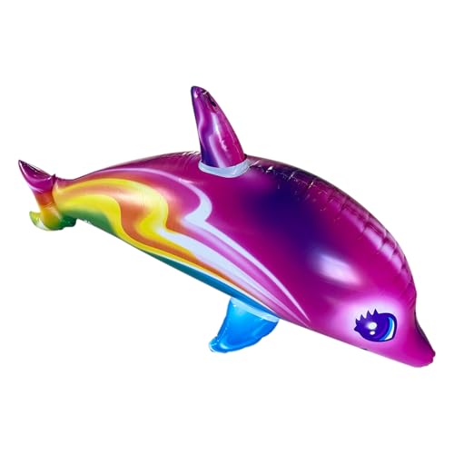 Dolphin Decor mit für Delfin, groß für Tiere, multifunktionaler Strandkorb für Kinder, bunt in für Partys in von Generisch