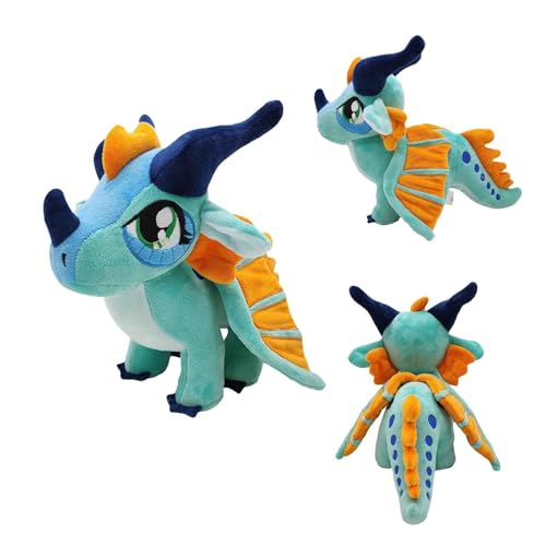 Drachen Plüschtier mit Flügeln, Kuscheltier Pterosaurier, Kuscheltier Pterosaurus, Geschenk für Kinder Jungen Mädchen (Blue) von Generisch