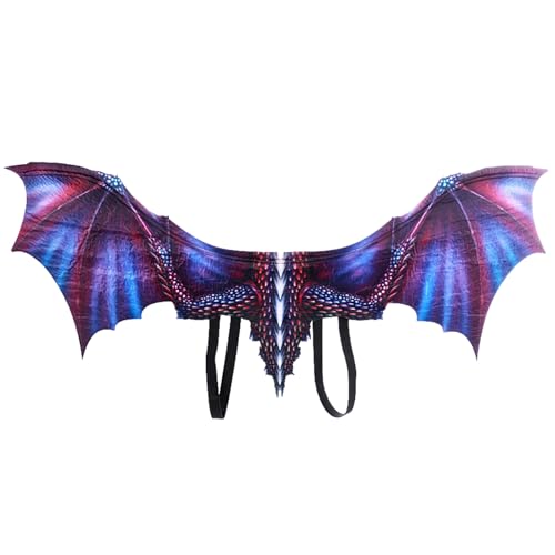 Drachenflügel | Cosplay Flügel - Vliesstoff Kinderkostüm Zubehör für Tier Motive Karneval Faschingsparty Drachenflügel | Cosplay Flügel - Vliesstoff Kinderkostüm Zubehör für Tier Motive Karneval Faschingsparty von Generisch