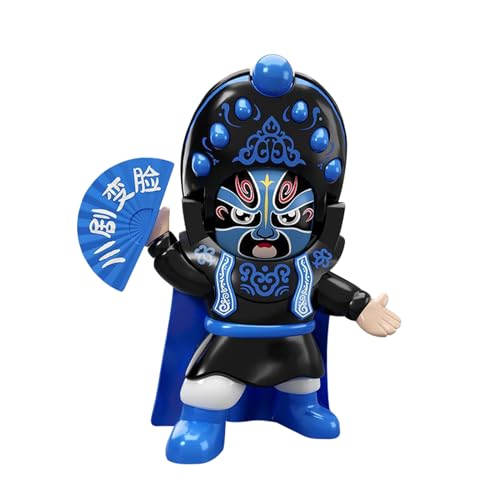 -Drama-Puppe mit Gesichtsveränderung,chinesische Drama-Puppe | Chinesische Dramaskulpturen | Chinesische Drama-Figur, Souvenirfigur für Zuhause, Büro, Reisen -Drama-Puppe mit Gesichtsveränderung,chinesische Drama-Puppe | Chinesische Dramaskulpturen | Chinesische Drama-Figur, Souvenirfigur für Zuhause, Büro, Reisen von Generisch