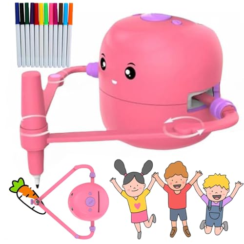 Drawing Robot For Kids, Magic Drawing Robot, Robot Kids Drawing, Magic Robot For Kids,Magic Robot Kids, Magic Drawing Robot For Kids, Robot Drawing Toy, Drawing Robot,Smart Drawing Robot (Pink) von Generisch