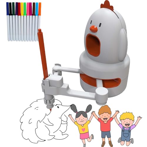 Drawing Robot For Kids, Magic Drawing Robot, Robot Kids Drawing, Magic Robot For Kids,Magic Robot Kids, Magic Drawing Robot For Kids, Robot Drawing Toy, Drawing Robot,Smart Drawing Robot (White) von Generisch