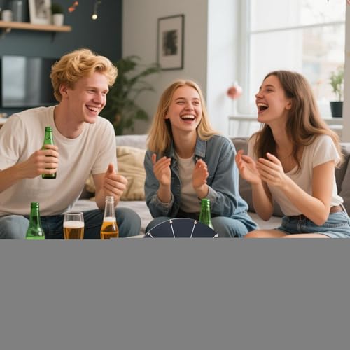 Drehscheibe Für Preise | 28 Cm Holz Drehscheibe Trocken Löschbar - Abwischbar Spieleabend Zubehör Für Erwachsene Jugendliche Veranstalter Party Planer Klassenraum Belohnungen Feiertagsfeiern Familienf von Generisch