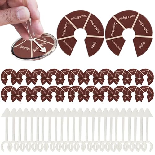 Drink Roulette Game Set, Interactive Twirl Wheel Party Toy, 24 Shot Glasses Included, Fun Adult Drinking Challenge, Hilarious Group Activity, Club Game, Ideal for Celebrations von Generisch