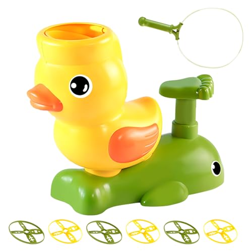 Duck Flying Disc Start Toys, Flying Disc Catching Game - Buntes Fangspielzeug im Freien | Tragbare Gartenaktivitäten, feinmotorische Fähigkeiten Lernspiel für, Mädchen von Generisch