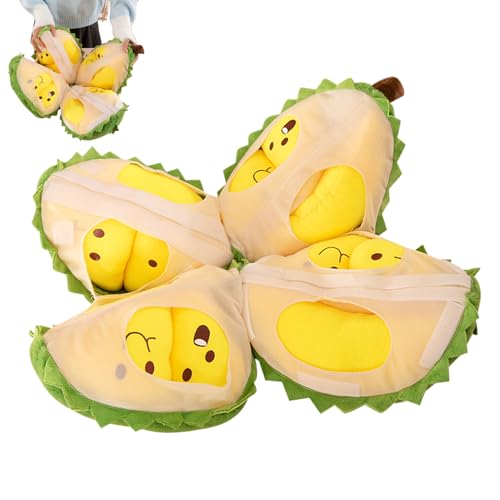 Durian Plüschkissen - Durian Gefülltes Spielzeug, Obstplüschpuppe | Abnehmbares Durian -Puppenspielzeug, Weiches Wurfkissen Für Frauen, Mädchen, Ideal Für Auto, Wohnzimmer, Gemütliches Dekoratives Kis Durian Plüschkissen - Durian Gefülltes Spielzeug, Obstplüschpuppe | Abnehmbares Durian -Puppenspielzeug, Weiches Wurfkissen Für Frauen, Mädchen, Ideal Für Auto, Wohnzimmer, Gemütliches Dekoratives Kis von Generisch