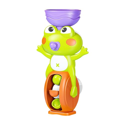 Duschspielzeug - Wasserfall Badespielzeug | Mit Saugnapf Froschform Wasserspiel Lernspielzeug Ab 3 Jahren Sinnesanregend Zu Hause Unterwegs Duschspielzeug - Wasserfall Badespielzeug | Mit Saugnapf Froschform Wasserspiel Lernspielzeug Ab 3 Jahren Sinnesanregend Zu Hause Unterwegs von Generisch
