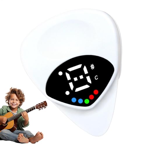 E-Gitarren-Plektren – Lernwerkzeuge für E-Gitarre | Stimmgeräte für Gitarrenplektren | Tragbare Stimmgeräte für Akustikgitarren | Gitarren-Stimmgerät zum Anstecken, präzise | Einsteiger-Gitarrenzubehö E-Gitarren-Plektren – Lernwerkzeuge für E-Gitarre | Stimmgeräte für Gitarrenplektren | Tragbare Stimmgeräte für Akustikgitarren | Gitarren-Stimmgerät zum Anstecken, präzise | Einsteiger-Gitarrenzubehö von Generisch