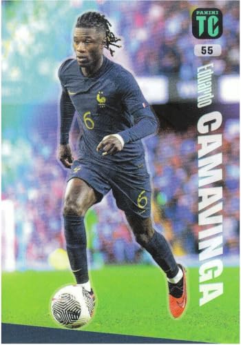 Eduardo Camavinga Frankreich Spielernummer 6, Panini Top Class Fußball Sammelkarte 55 Eduardo Camavinga Frankreich Spielernummer 6, Panini Top Class Fußball Sammelkarte 55 von Generisch