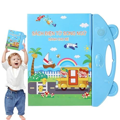 Educational Sound Toy for Children, Electronic Pronunciation Learning Tool, Interactive Phonetic Book for, Toddler Learning Tool with Sound, Preschool Sound Talking Book Educational Sound Toy for Children, Electronic Pronunciation Learning Tool, Interactive Phonetic Book for, Toddler Learning Tool with Sound, Preschool Sound Talking Book von Generisch