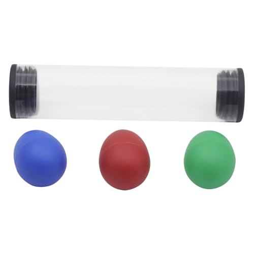Egg Shakers, Hand Percussion Instruments, 1.77x1.77x7.48 Inches Educational Musical Maracas Toys, Beginner Music Instrument, Rhythm Training Tool for Early Learning von Generisch