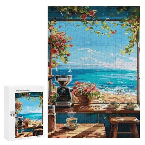 Eine charmante Katze sitzt auf der Fensterbank. 300 Teile Tierpuzzle aus Holz, klassisches Puzzle für Erwachsene Eine charmante Katze sitzt auf der Fensterbank. 300 Teile Tierpuzzle aus Holz, klassisches Puzzle für Erwachsene von Generisch