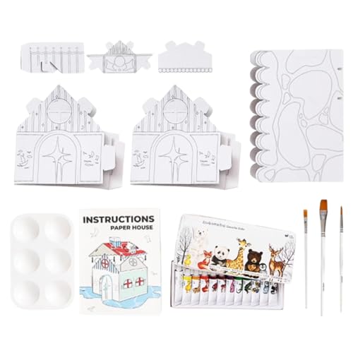 Einfaches Spielhaus – Crafty Cottage Papphaus für Kinder | Dekorieren & Personalisieren Sie das Kartonfest | Kreatives Spielhaus für fantasievolles Spielen & lustige Outdoor-Abenteuer Einfaches Spielhaus – Crafty Cottage Papphaus für Kinder | Dekorieren & Personalisieren Sie das Kartonfest | Kreatives Spielhaus für fantasievolles Spielen & lustige Outdoor-Abenteuer von Generisch