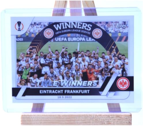 Eintracht Frankfurt gewinnt am 18.05. 2022 das Europa League Finale gegen Rangers F.C. Topps Flagship UCC Fußball Sammelkarte 118 Eintracht Frankfurt gewinnt am 18.05. 2022 das Europa League Finale gegen Rangers F.C. Topps Flagship UCC Fußball Sammelkarte 118 von Generisch