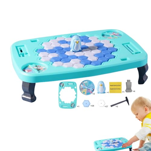 Eisspielzeug klopft an - Spieltisch Eisbrecherfalle für Pinguine | Pinguinfalle Spiel zerbricht Eisblöcke | Lernspiel rettet de Eisspielzeug klopft an - Spieltisch Eisbrecherfalle für Pinguine | Pinguinfalle Spiel zerbricht Eisblöcke | Lernspiel rettet de von Generisch