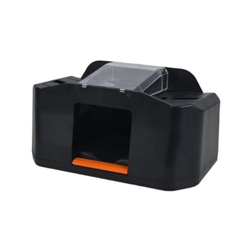 Electric Card Shufflers - Automatisches Spiel-Werkzeug, USB-Lademaschine | Schnelles Shuffle-Einheit, Wiederverkäufer-Gerät, Geräuschreduzierendes Tischspinner mit Doppel-Pom Electric Card Shufflers - Automatisches Spiel-Werkzeug, USB-Lademaschine | Schnelles Shuffle-Einheit, Wiederverkäufer-Gerät, Geräuschreduzierendes Tischspinner mit Doppel-Pom von Generisch