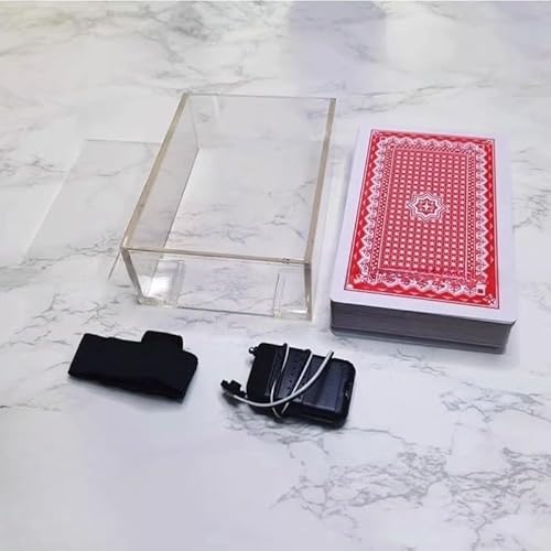 Electronic Jumbo Card Rise Magic Tricks Close Up Street Stage Magic Trick Props Professional Magic Gimmick Magician von Generisch