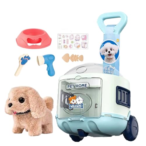 Electronic Pets,Kinderwagen Zubehör Für Haustierpflege Spielzeug - Realistisches Kuscheltier Für Rollenspiele Geburtstag Mädchen Kinder Electronic Pets,Kinderwagen Zubehör Für Haustierpflege Spielzeug - Realistisches Kuscheltier Für Rollenspiele Geburtstag Mädchen Kinder von Generisch