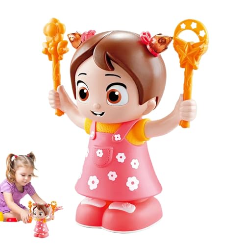 Elektrische Puppe für Mädchen,Elektrische Mädchenpuppe - Musik Elektrische Puppe Purzelbäume Singende Puppe,Motorik, niedliches Lernspielzeug, interaktives Kinderspielzeug für Kinder Elektrische Puppe für Mädchen,Elektrische Mädchenpuppe - Musik Elektrische Puppe Purzelbäume Singende Puppe,Motorik, niedliches Lernspielzeug, interaktives Kinderspielzeug für Kinder von Generisch