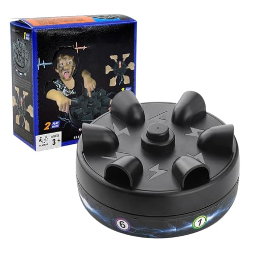 Elektrische Schock Spiele, Elektro Schock Detektor, Shock Roulette Partyspiel, Lustige Elektrische Schock Spiel des Schocks, Finger Schock Spiel Partty Gunst Geschenk Für Erwachsene Kinder von Generisch
