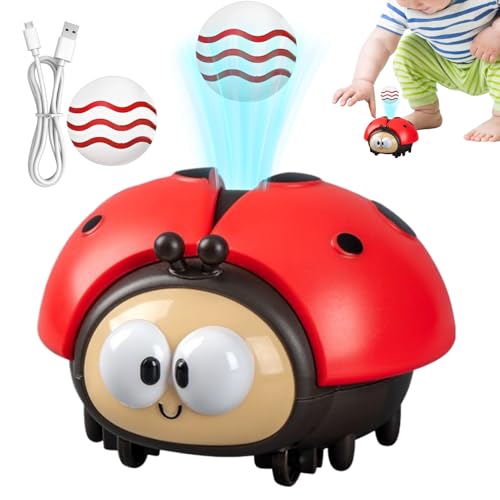 Elektrischer Schwebe Ball Spielzeug für Kinder | Marienkäfer Lernspielzeug Set | Mit USB-Aufladbar Für Händ-Auge-Koordination Für Kinderzimmer Kindergarten Geschenk von Generisch