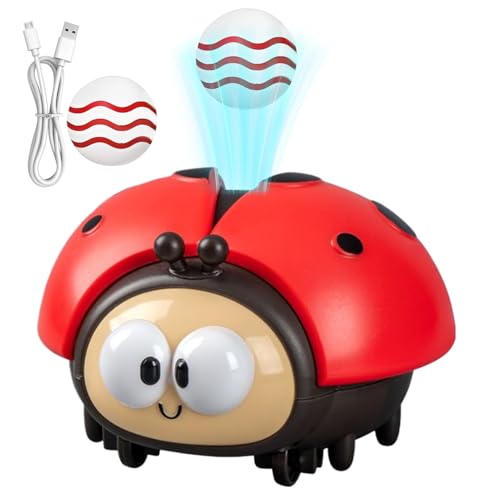 Elektrischer Schwebender Ball Für Kinder - Marienkäfer Lernspielzeug Set | Mit USB-Aufladbar Für Händ-Auge-Koordination Für Kinderzimmer Kindergarten Geschenk von Generisch
