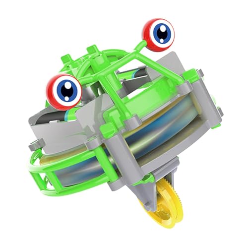Elektrisches Einrad Fidgest Spinner Spielzeug, Wiederaufladbarer Gyroskop Spinner für Junngen, Interaktiver Fidget Gyroskop Spinner für Kinder, Kleines Fingerspitzen Gyro Spielzeug zur Entspannung von Generisch