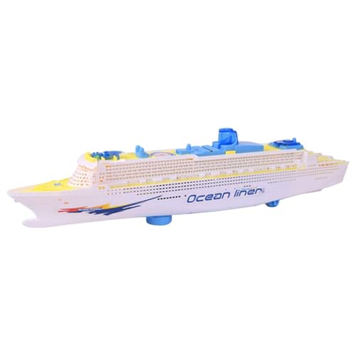 Elektrisches Kreuzfahrtschiff Spielzeug - LED Blinkendes Licht, Realistisches Boot 'Ozean | Sammlerschiff-Spielzeug, Wasserspielzeug für Kinder 3-12, Spielzeug in t Elektrisches Kreuzfahrtschiff Spielzeug - LED Blinkendes Licht, Realistisches Boot 'Ozean | Sammlerschiff-Spielzeug, Wasserspielzeug für Kinder 3-12, Spielzeug in t von Generisch