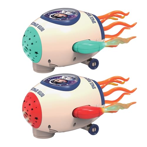 Elektrisches Tanzspielzeug | Elektrisches Raketenspielzeug | Musikalische Beleuchtete Projektor Puppe Für Party Indoor Feiertag Familie Festival Tisch Zuhause Event | Mädchen Kinder Ab 3 von Generisch