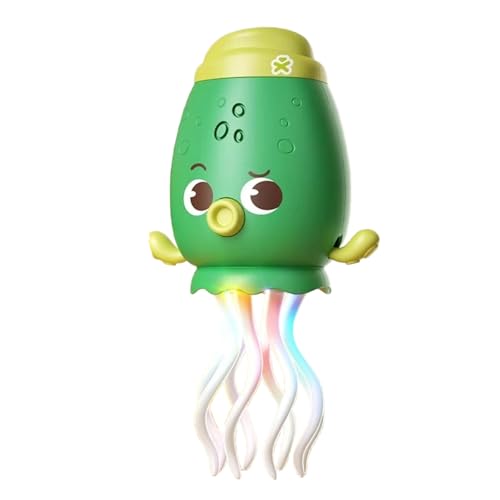 Elektro-Auto-vermeiden Krake mit LED-Leuchten Musik Elektrische Krabbel Krabke Spielzeug Stress Relief Geschenk Octopus Interaktive Robotik von Generisch