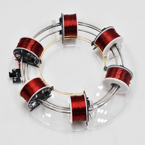 Elektromagnetischer Beschleunigungsmotor, DIY-Physik-Modell für experimentelle Lehre und wissenschaftliche Geschenke von Generisch