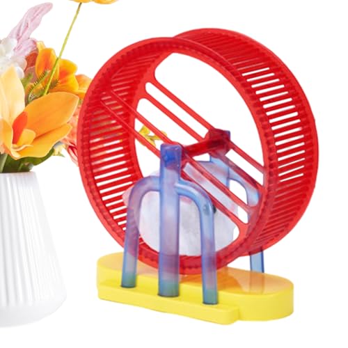 Elektronische Haustiere,Elektronisches Hamster Spielzeug - Interaktives Plüschkaninchen Modell mit Ständer,Für Katze Kinder Spieltisch Zuhause Indoor Aktivitäten von Generisch