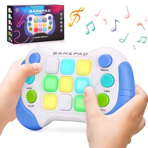 Elektronische Lernspielkonsole, interaktives pädagogisches Handgerät für 5 6 7 8 Jahre alt und Autismus sensorisch für Jungen und Mädchen im Alter von 5-9 Jahren Elektronische Lernspielkonsole, interaktives pädagogisches Handgerät für 5 6 7 8 Jahre alt und Autismus sensorisch für Jungen und Mädchen im Alter von 5-9 Jahren von Generisch