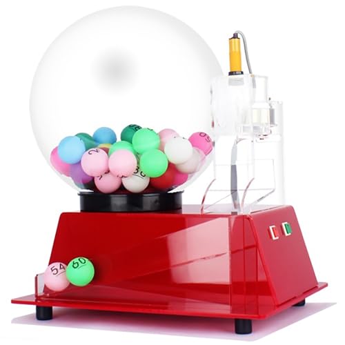 Elektronischer Bingo-Ballkäfig mit 100 Bällen, automatische Lotterie-Ziehmaschine für Familienspaß und Gruppenunterhaltung Elektronischer Bingo-Ballkäfig mit 100 Bällen, automatische Lotterie-Ziehmaschine für Familienspaß und Gruppenunterhaltung von Generisch