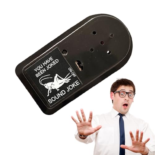 Elektronischer crickets -Rauschhersteller - Sneaky Streich -Sound -Gerät Mit Realistischem Zwitschernem | Kompaktes Praktisches Witzspielzeug Für Innen- Und Außengebrauch | Perfektes Knebelgeschenk Fü von Generisch