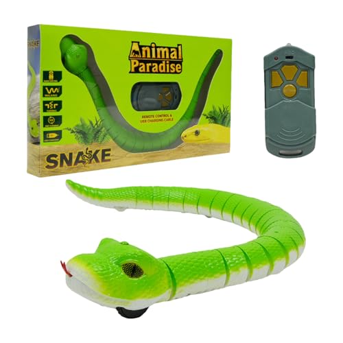 Elektronisches Tierspielzeug, elektronisches Schlangenspielzeug - Simulation Fernbedienung Schlangenspielzeug,30 cm schnell bewegende Smart -Sensing -Tier, Partys für Halloween Elektronisches Tierspielzeug, elektronisches Schlangenspielzeug - Simulation Fernbedienung Schlangenspielzeug,30 cm schnell bewegende Smart -Sensing -Tier, Partys für Halloween von Generisch